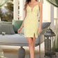 Chanel Bodycon V-Neck Short/Mini Lace Homecoming Dress DLP0020496