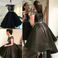 2024 Ball Gown Homecoming Dresses Scoop Aylin Neck Cap Sleeve Beaded High Low Satin Tea-Length