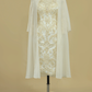Mother Of The Bride Dresses Sheath With Applique 3/4 Length Sleeve