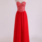Sweetheart Embellished Tulle Bodice With Beaded Applique Pick Up Flowing Chiffon Skirt