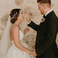 Simple Ivory Sleeveless Beach Wedding Dress Floor Length Satin Spaghetti Straps Bridal SRSPC6KYY8G
