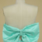 Prom Dresses Strapless Mermaid Satin With Bow Knot Plus Size