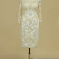 2024 Mother Of The Bride Dresses Sheath With Applique 3/4 Length Sleeve