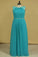 A Line Scoop Beaded Waistline Floor Length Mother Of The Bride Dresses Chiffon & Lace