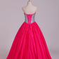 2024 Quinceanera Dresses Sweetheart Ball Gown Floor-Length Beaded Bodice