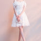 Gorgeous Sleeveless Zipper Back Short Princess Homecoming Dresses