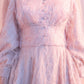 Cute Pink 3/4 Sleeves Zipper Back Short Princess Homecoming Dresses