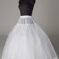 Women Tulle/Polyester Floor Length 3 Tiers Petticoats JS0011