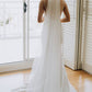 Spaghetti Straps Lace Country Wedding Dress Mermaid Backless Wedding Gowns SRS15415