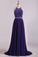 Prom Dresses A Line Chiffon Floor Length With Ruffles