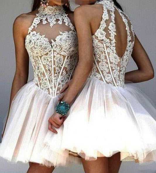 , short Party Dress, A-line Savanna Dresses Homecoming Dresses CD9812