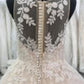 Wedding Dresses Scoop With Applique And Beads Tulle