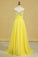 Prom Dress Spaghetti Straps Rhinestone Beaded Bodice Runched Waistband With Flowing Chiffon Skirt
