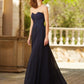 Floor-Length A-Line/Princess Sleeveless Sweetheart Applique Chiffon Dresses