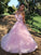 A-Line/Princess Sleeveless Sweetheart Tulle Sash/Ribbon/Belt Tea-Length Dresses