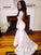 Sleeves Long Lace Trumpet/Mermaid Scoop Applique Floor-Length Wedding Dresses