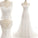 Sleeveless A-Line/Princess Lace Sweep/Brush V-neck Train Chiffon Wedding Dresses