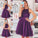 Tulle Halter Beading A-Line/Princess Sleeveless Short/Mini Homecoming Dresses