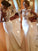 Sleeveless Trumpet/Mermaid Sweep/Brush Scoop Train Lace Satin Wedding Dresses