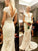 Sheath/Column Lace Sleeves Sweep/Brush V-neck Short Train Wedding Dresses