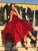 Organza Ruffles A-Line/Princess Sweetheart Sleeveless Tea-Length Homecoming Dresses