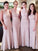 Lace Sleeveless Sheath/Column Scoop Floor-Length Bridesmaid Dresses