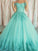 Off-the-Shoulder Gown Ball Applique Sleeveless Floor-Length Tulle Dresses