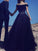 Beading Sweep/Brush Ball Off-the-Shoulder Gown Sleeveless Train Tulle Dresses