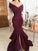 Sleeveless Ruched Floor-Length Off-the-Shoulder Trumpet/Mermaid Stretch Crepe Dresses