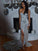 Sleeveless Sequins Sheath/Column Court Train Off-the-Shoulder Dresses