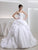 Beading Sleeveless Gown Ball Long Taffeta Wedding Dresses