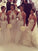 Applique Halter Sleeveless A-Line/Princess Tulle Bridesmaid Dresses