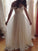 Sleeveless Off-the-Shoulder A-Line/Princess Beading Floor-Length Chiffon Dresses