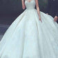 Straps Gown Spaghetti Ball Train Sleeveless Sweep/Brush Lace Tulle Wedding Dresses