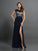 Sheath/Column Jewel Sleeves Short Long Chiffon Dresses