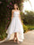A-Line/Princess Sleeveless High Low Sweetheart Beading Organza Wedding Dresses