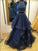 Beading Floor-Length Halter Tulle A-Line/Princess Sleeveless Two Piece Dresses