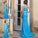 Sweep/Brush Scoop Sleeveless Train Lace Sheath/Column Two Piece Dresses