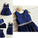 Scoop Sleeveless Rhinestone A-line/Princess Taffeta Tea-Length Flower Girl Dresses