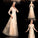 Long Sheer A-Line/Princess Sleeves Applique Neck Long Satin Dresses