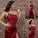 One-Shoulder Satin Sheath/Column Ruched Sleeveless Floor-Length Dresses