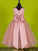 Long Tulle Scoop Sleeveless A-line/Princess Bowknot Flower Girl Dresses