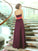 Sleeveless A-Line/Princess Long Sweetheart Satin Bridesmaid Dresses