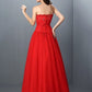 Sleeveless Strapless Beading Gown Long Ball Organza Quinceanera Dresses