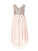 Sleeveless A-line/Princess Chiffon Sequin Scoop Floor-Length Flower Girl Dresses