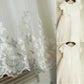 A-line/Princess Short Scoop Sleeves Lace Tea-Length Flower Girl Dresses