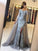 Train Sleeves Long Trumpet/Mermaid Off-the-Shoulder Sweep/Brush Tulle Lace Dresses