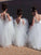 Gown Ball Sleeveless Floor-Length Tulle Jewel Flower Girl Dresses