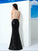 Paillette Scoop Sheath/Column Sleeveless Long Lace Dresses