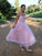 A-Line/Princess Sleeveless Sweetheart Tulle Sash/Ribbon/Belt Tea-Length Dresses